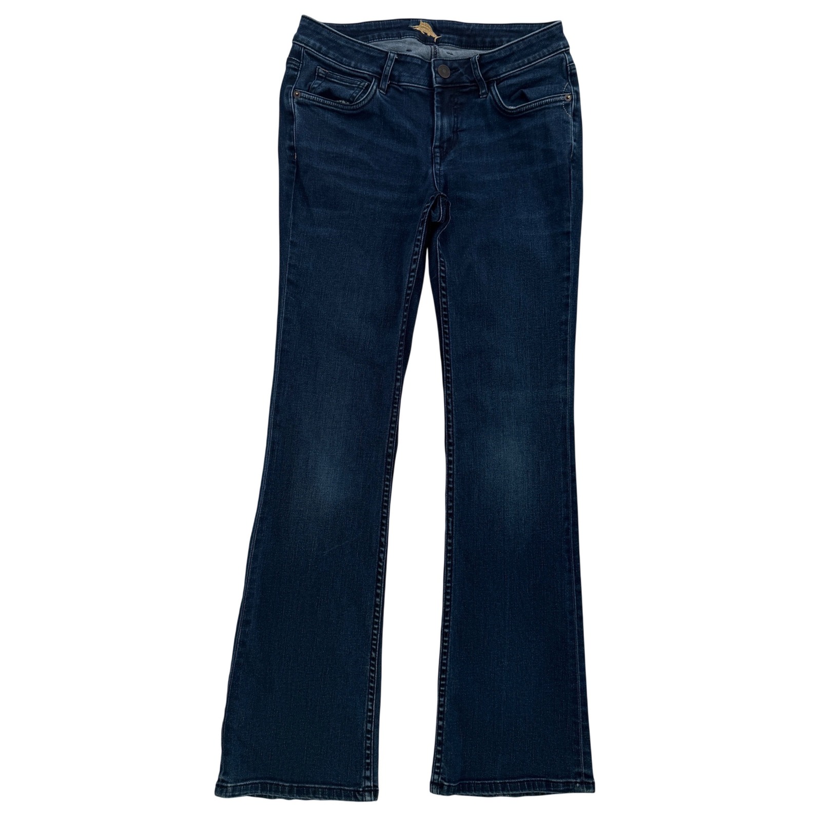 Tommy Bahama Modern Bootcut Jeans Womens 29x33 Dark Wash Indigo Stretch Denim